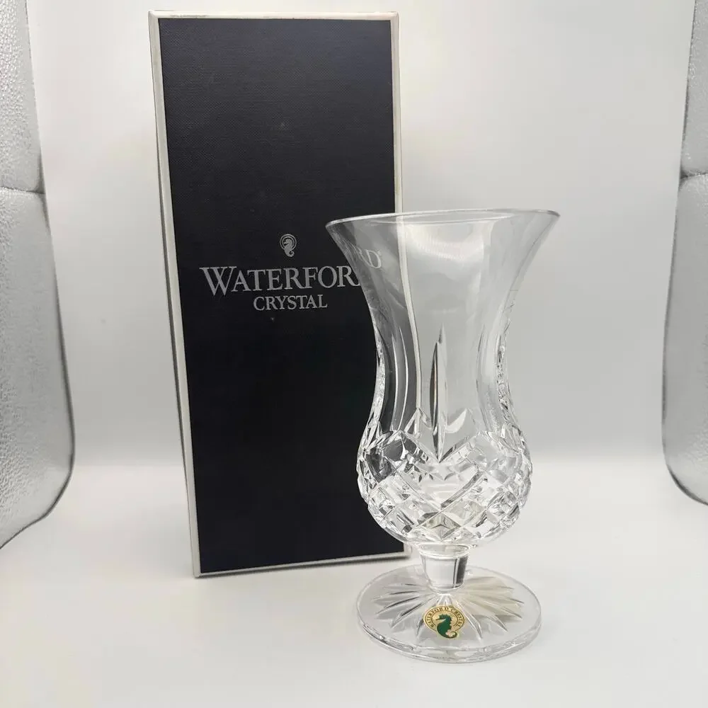 Waterford NIB 2008 2nd Edition Lead Crystal Mother's Day Bud Vase Ireland 146448